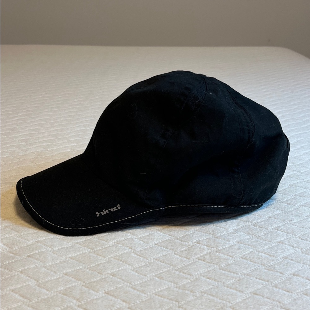 Hind Classic Black Running Hat, women osfa